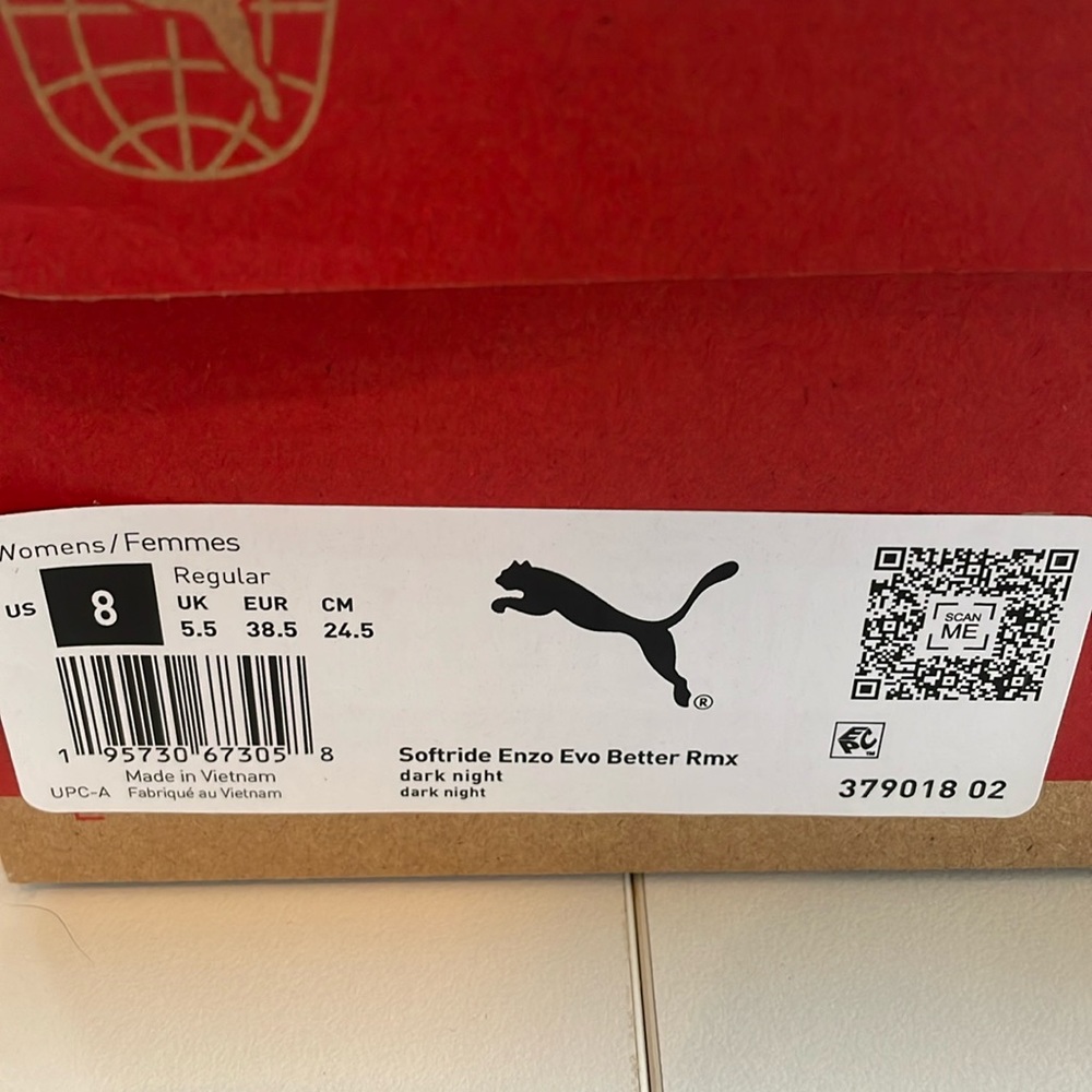 Puma softride Enzo eco better rmx   Size 8. Brand new still in box.  Never worn